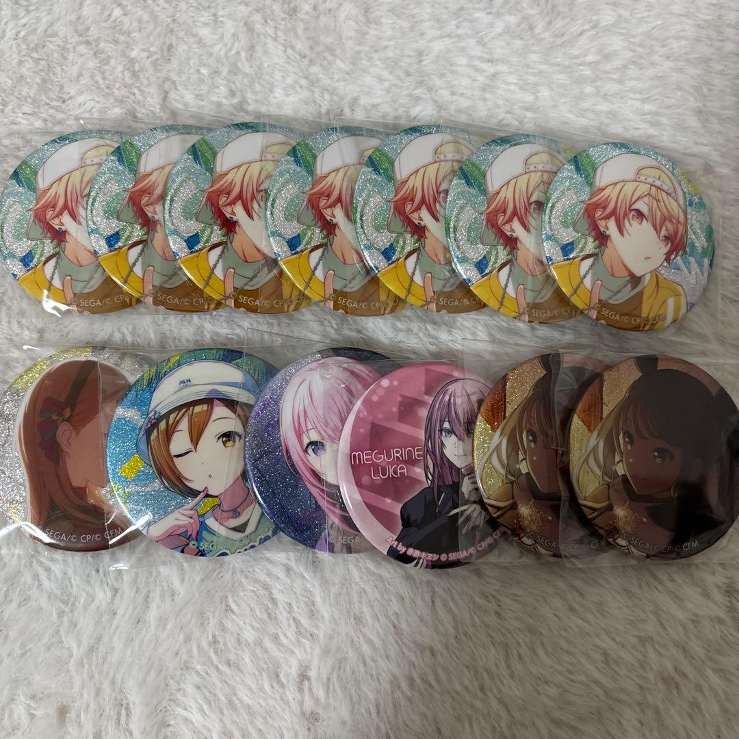 プロセカ 缶バッジ 天馬司 46C ミク MEIKO ルカ ウエハ エピカ