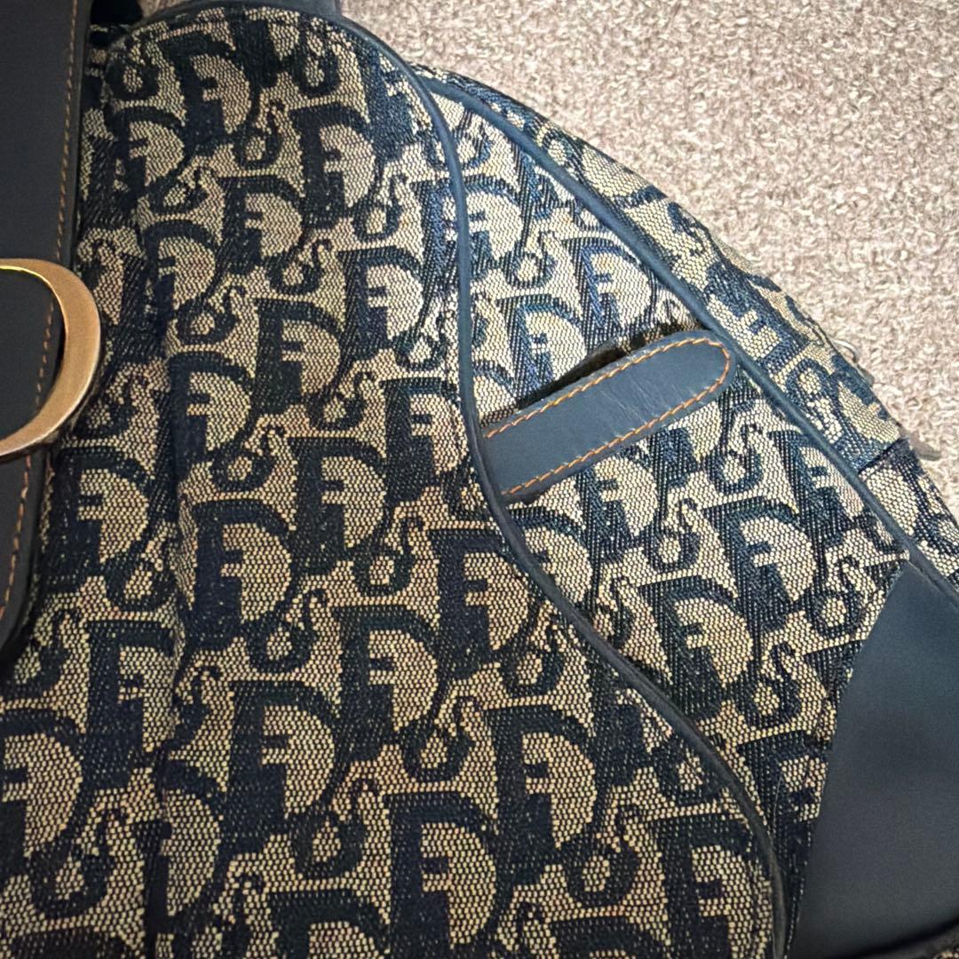Christian Dior トロッター ダブルサドルバッグ