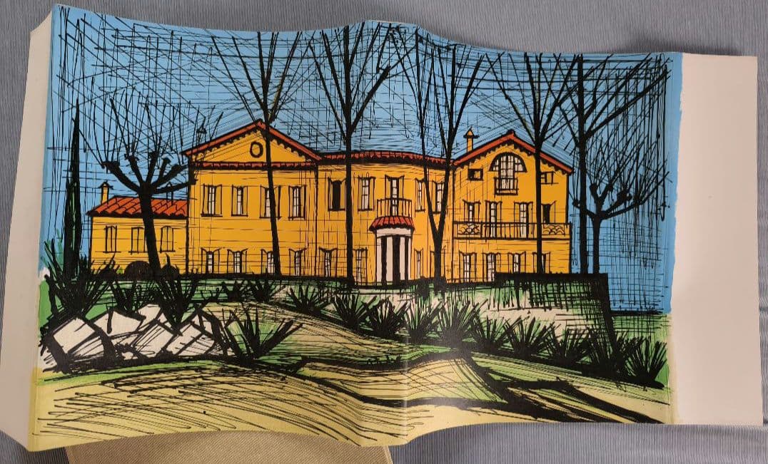 ビュフェ リトグラフ 3枚付き画集