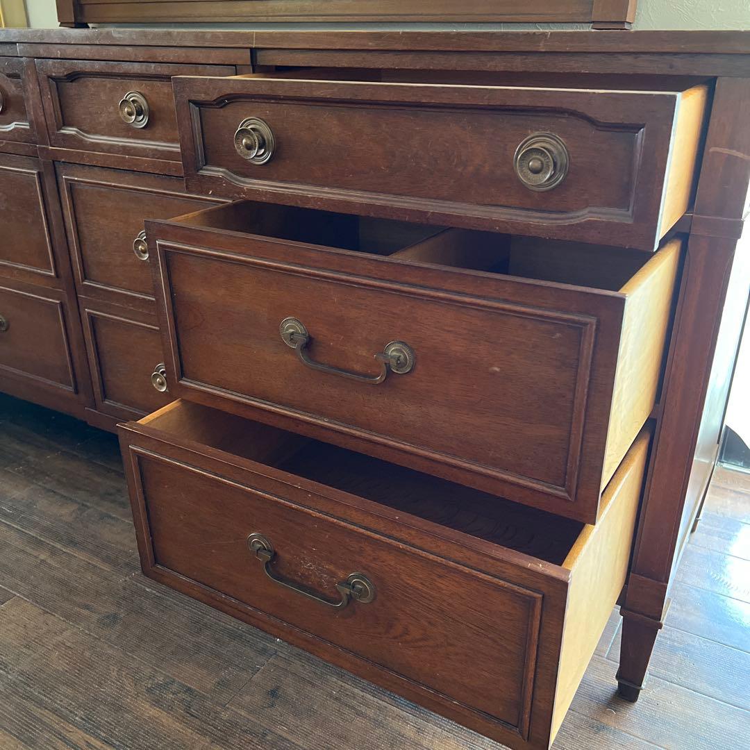 k408r120 ドレクセル 日本製 トライユン ミラーチェスト/サイドボード