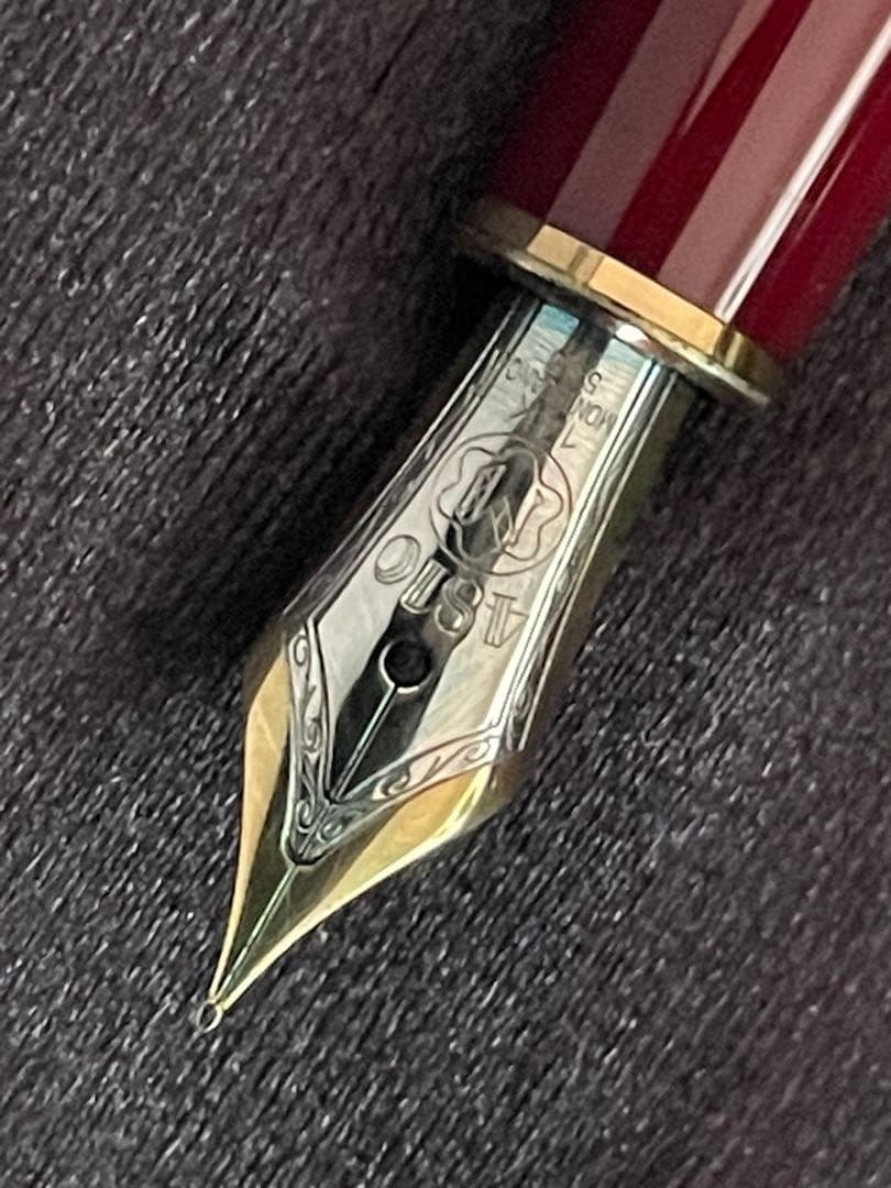 ◾️ボルドー美品◾️モンブラン144 万年筆◾️マイスターシュテュック クラシック◾️