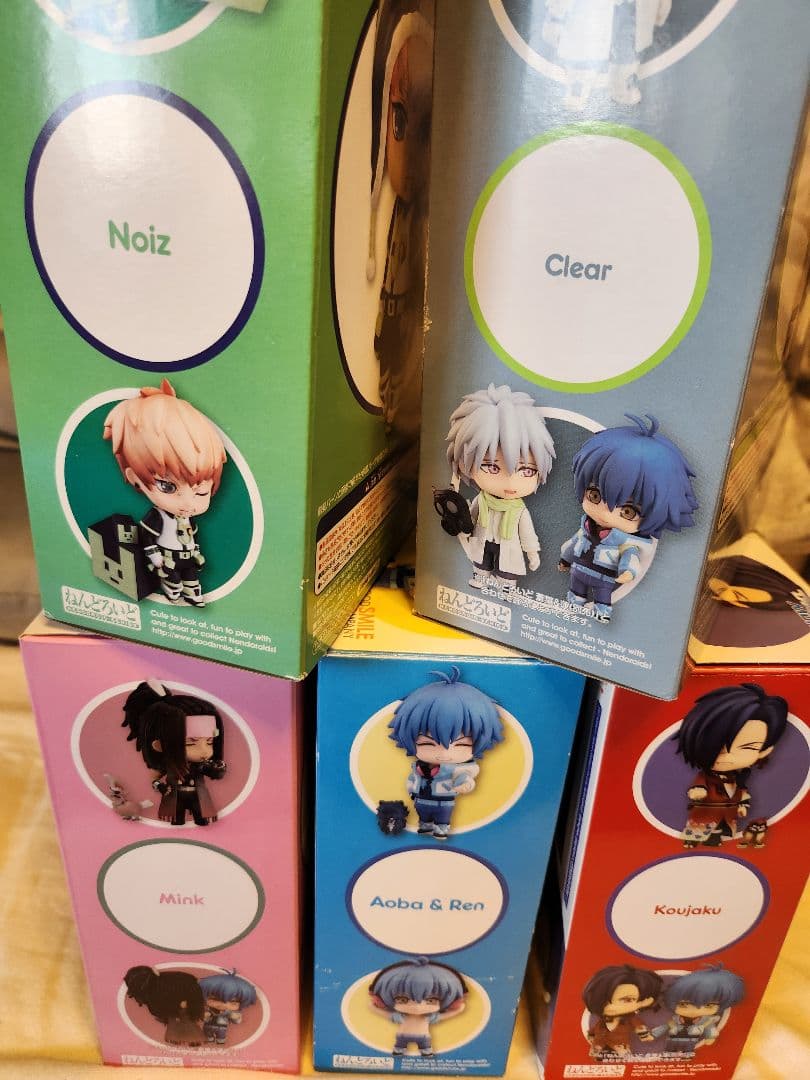 DRAMAtical Murder ねんどろいどフィギュア 5体セット