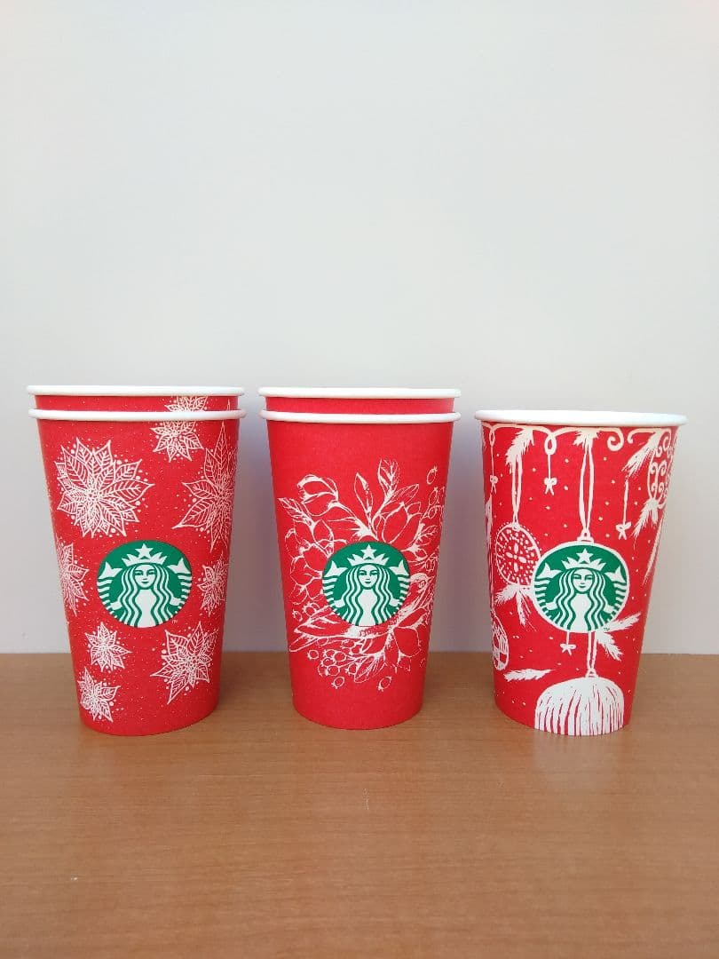 STARBUCKS　スターバックス　ホリデーカップ　2016　未使用　未記入