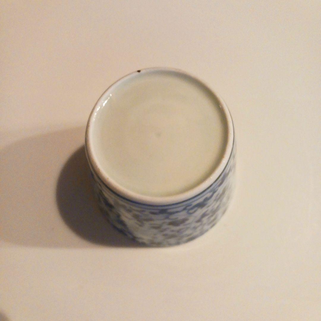 古伊万里　花唐草　江戸後期