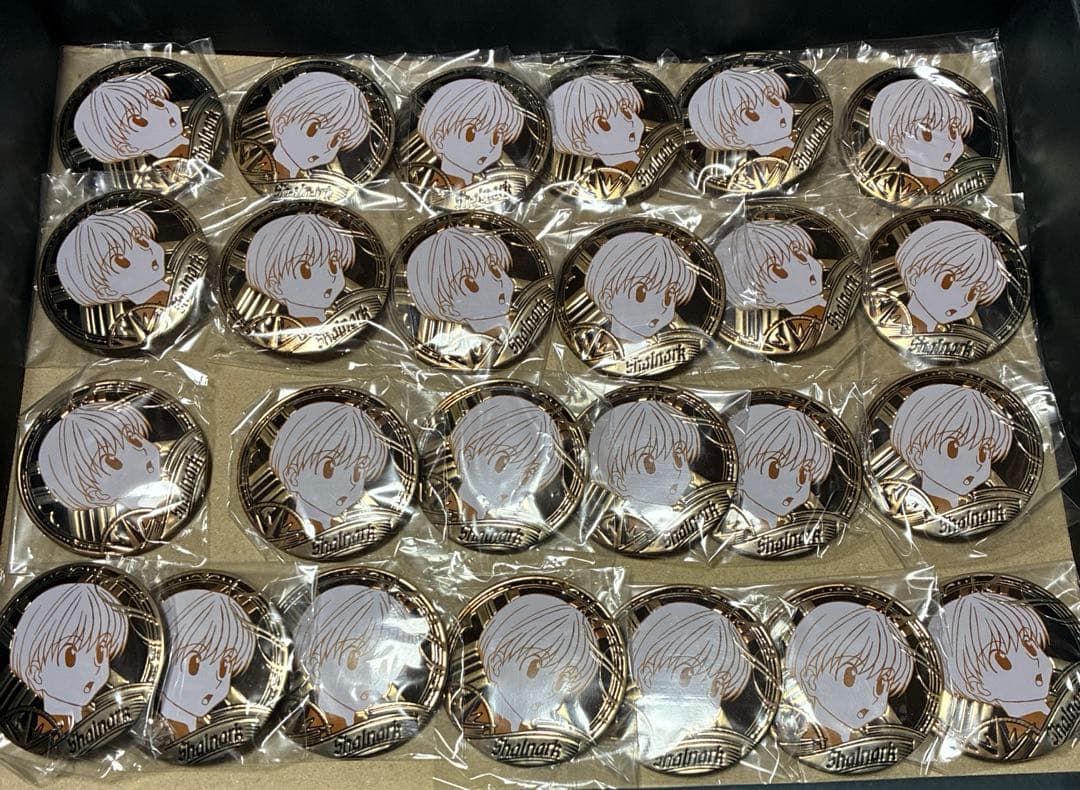 HUNTER×HUNTER 彫金シリーズ　中国　シャルナーク　缶バッジ　セット