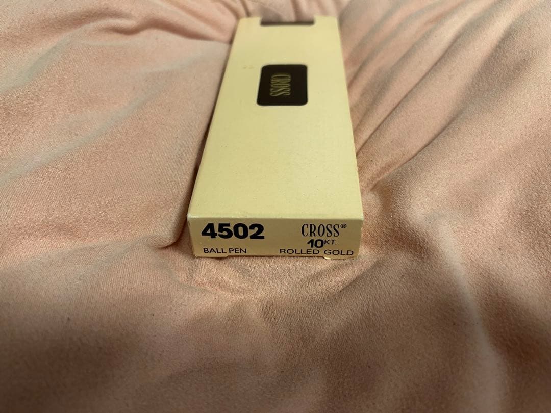 美品　CROSS クロスボールペン　10金張No.4502