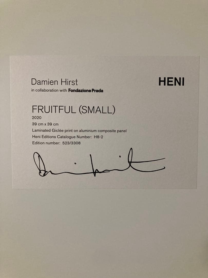 あきDamien Hirst Fruitful/small