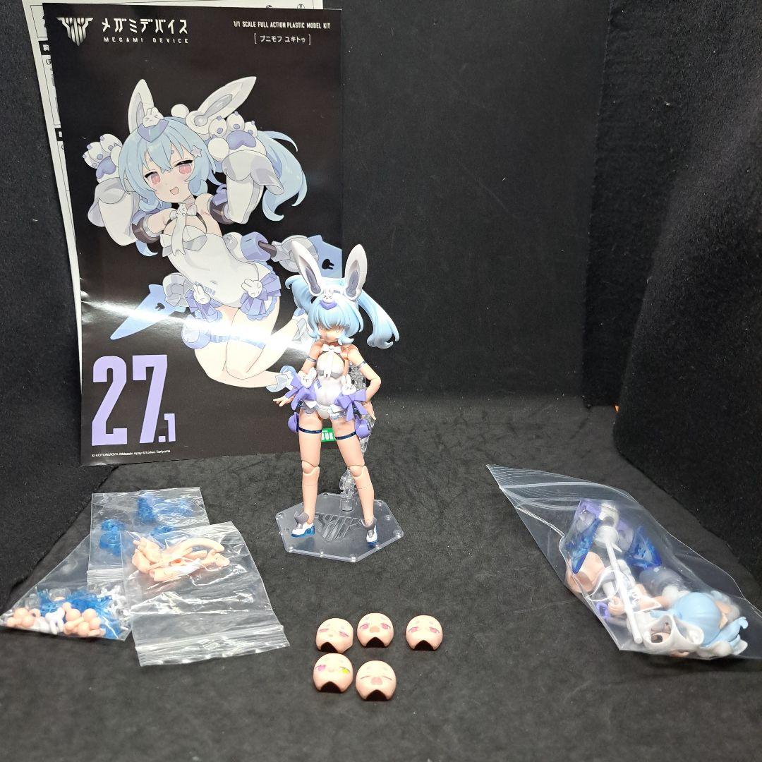 完成品　メガミデバイス　プニモフ　PUNI☆MOFU 　ユキトゥ　雪トゥ