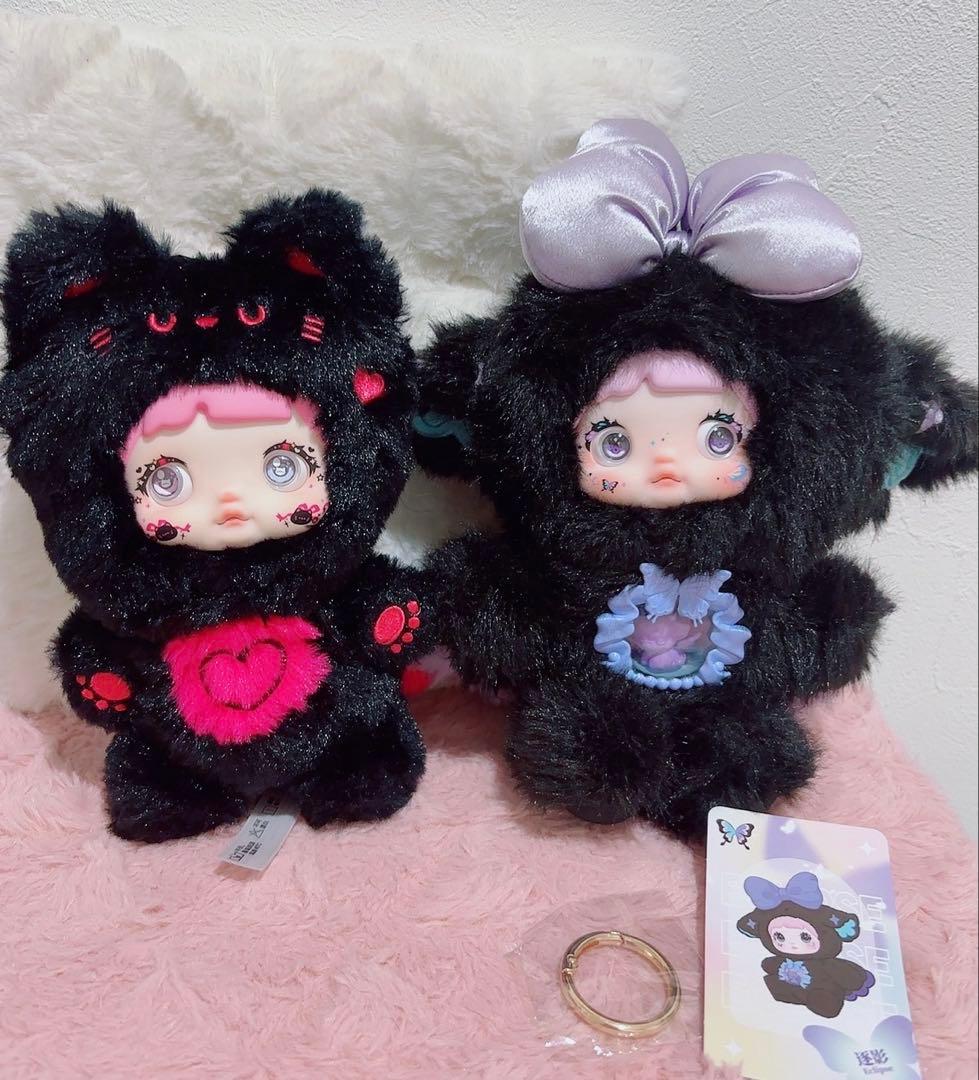 Nommiちゃん 黒セット ブラック2体