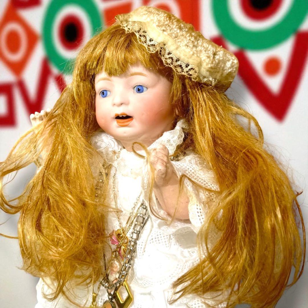 れいちゃん アンティーク ビスクドール モリムラ ブラザーズ 明治 大正