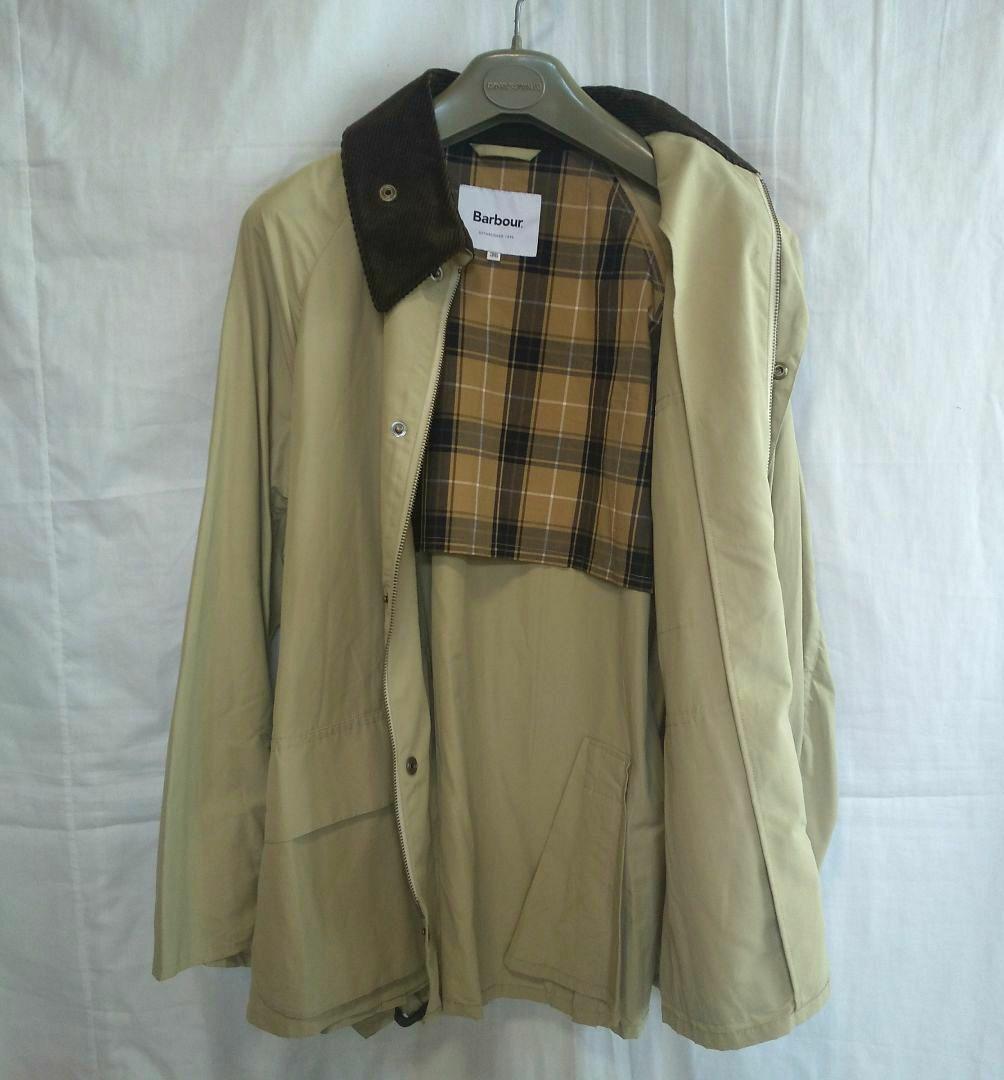 最終価格【BARBOUR】別注サンプル/スプリング/ブルゾン/ベージュ/36