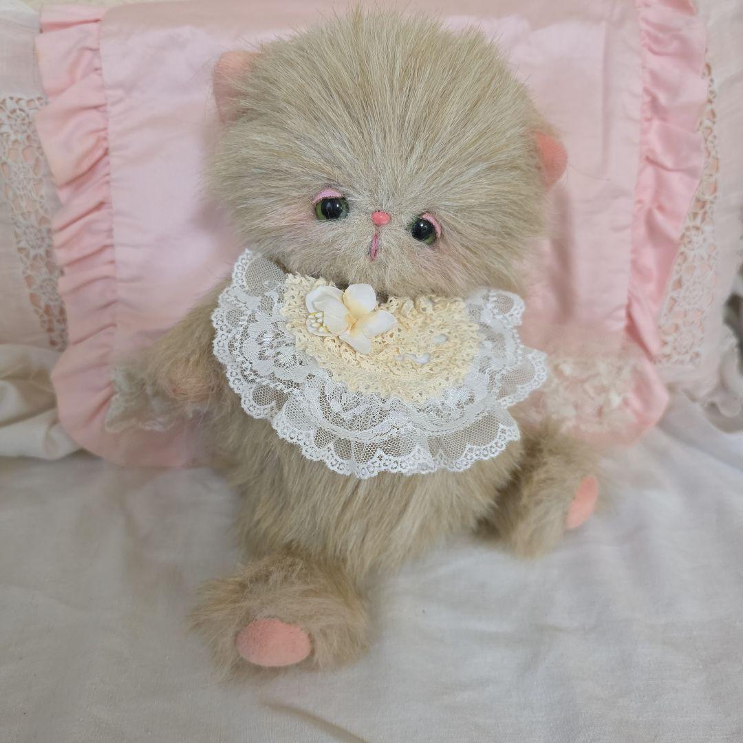 作家様　ハンドメイド　テディベア　キャット　　　　猫　ぬいぐるみ