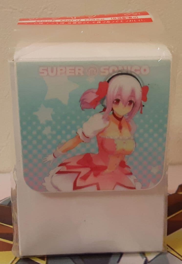 未開封　入手困難　希少　当時物　すーぱーそに子　まどかマギカコラボ　デッキケース