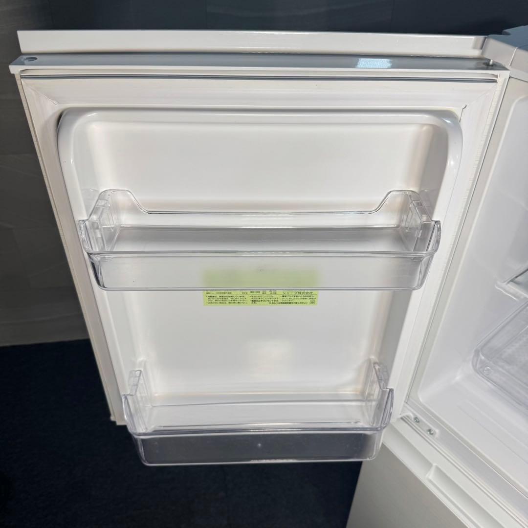 SHARP 冷蔵庫 152L どっちもドア 単身用 2021年製 d4758