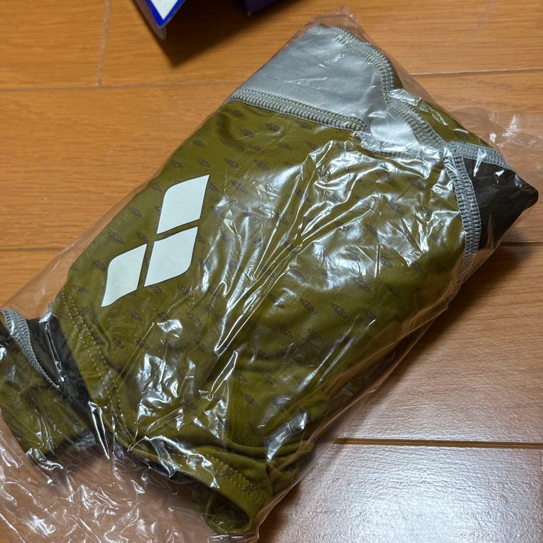 arena競泳水着 エールブルー ARN-6006Mノースリーブ M