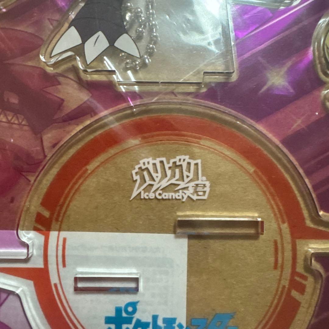 ポケモン ガリガリ君 アクリルスタンド シロナ メガガブリアス