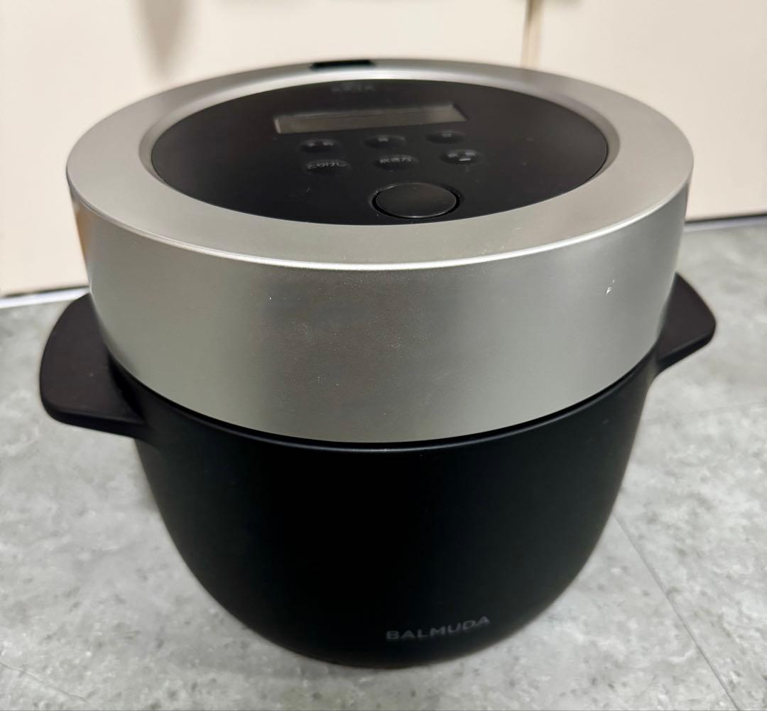 BALMUDA The Gohan K03A-BK 3合炊き電気炊飯器