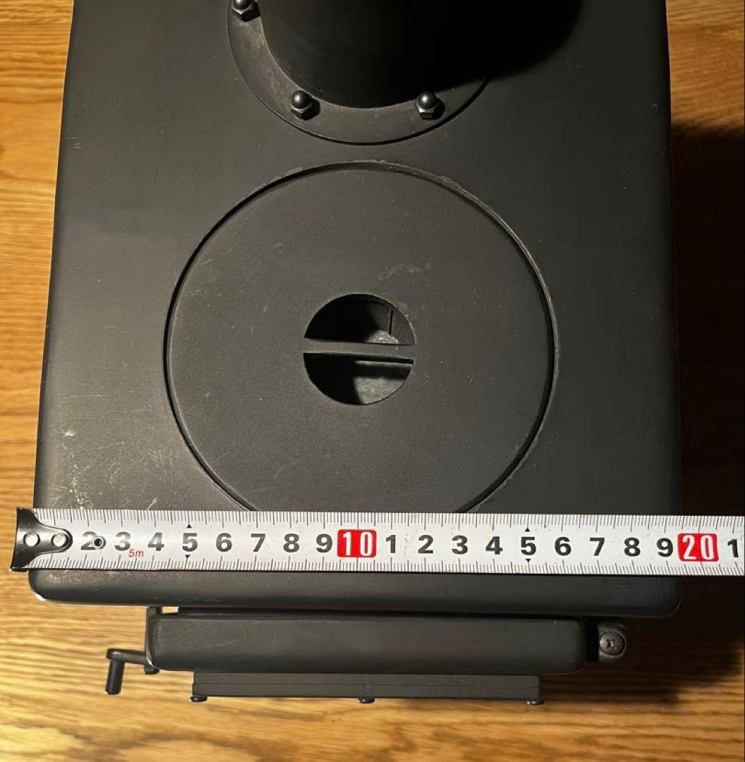 【美品・おまけ付】Dr.Craft（サトーステンレス）ミニ薪ストーブ ３面ガラス