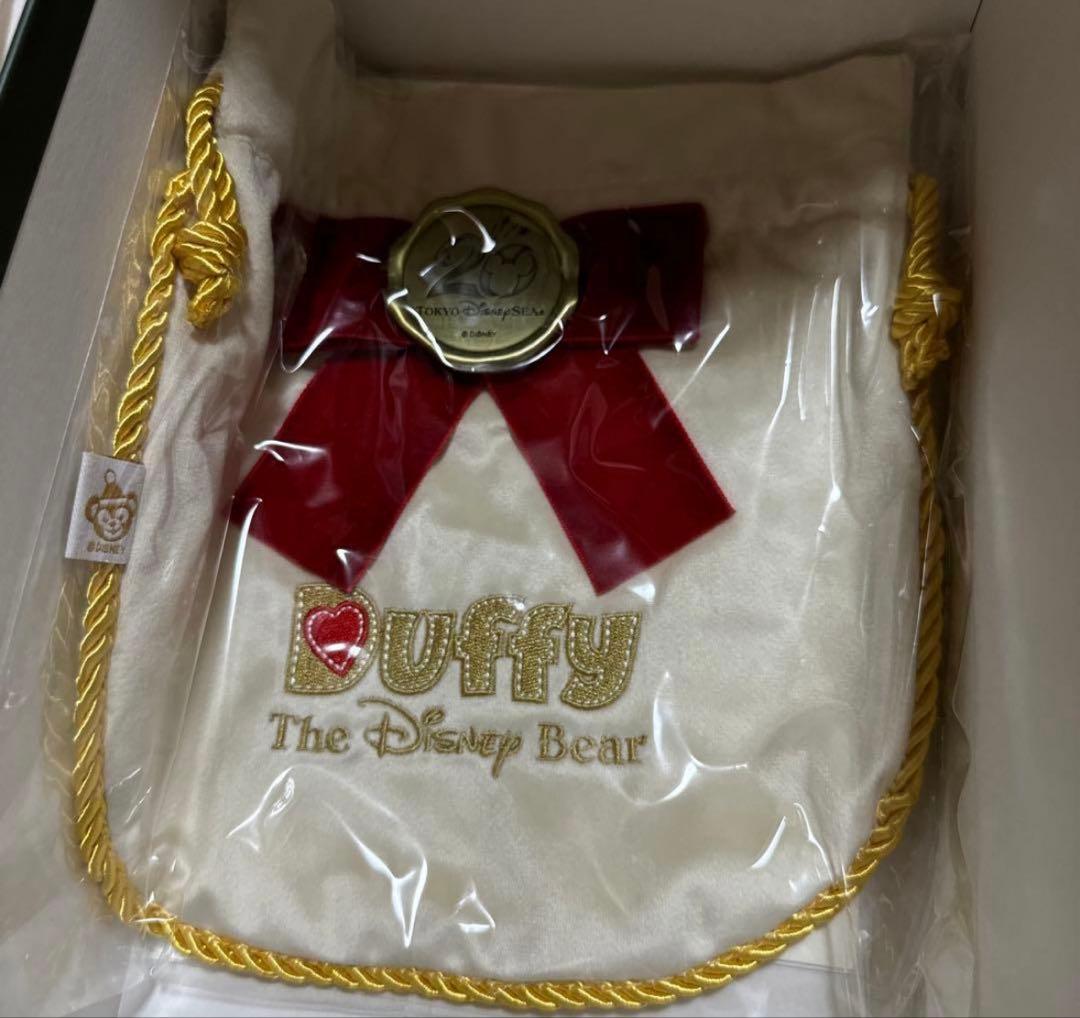 新品　ダッフィー　サンタクマ ぬいぐるみ ダッフルバッグ付き　クリスマス　限定