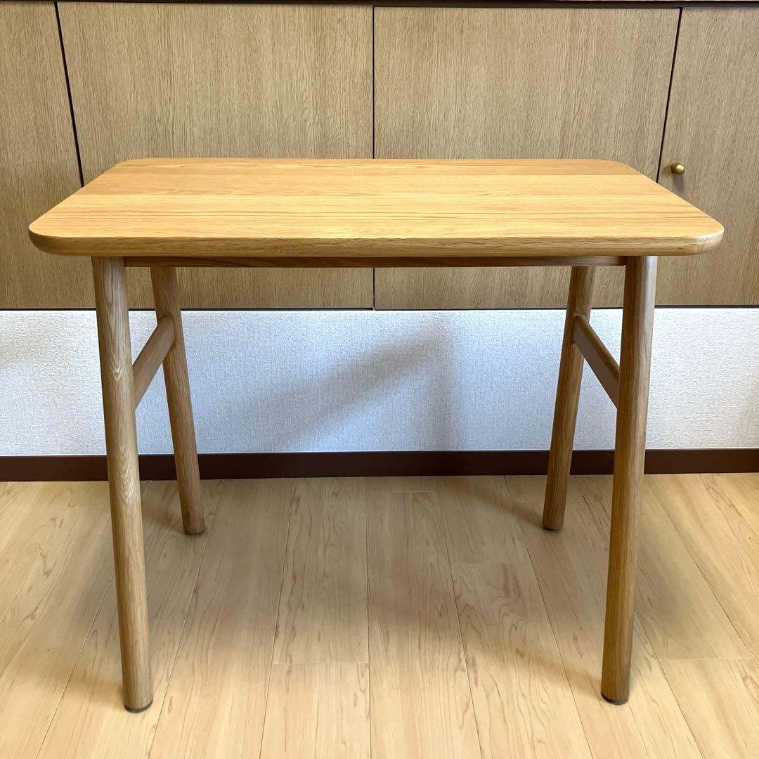 【美品】ACTUS リピアオーク材デスク 学習机 テーブル 木製家具　RIPIA