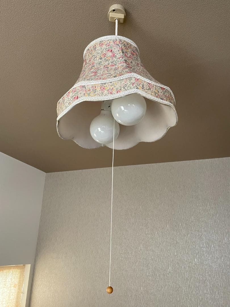 MOMO Natural モモナチュラル リバティ柄 照明ライト② ☆廃盤☆