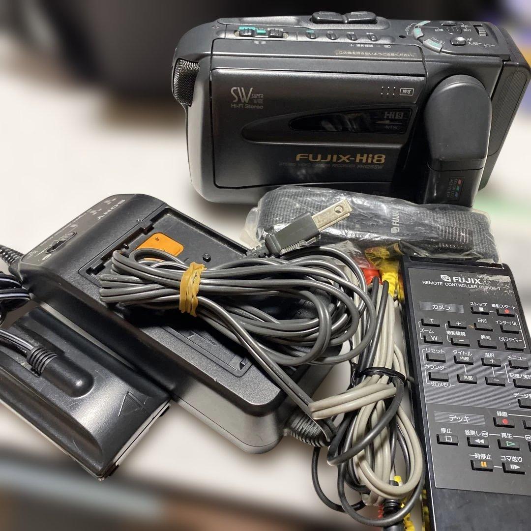 動作品　FUJIX-Hi8 ビデオカメラ　FH125SW ②