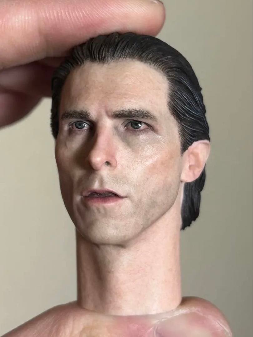 1/6 カスタムヘッド ダークナイト ライジング バットマン　ブルース