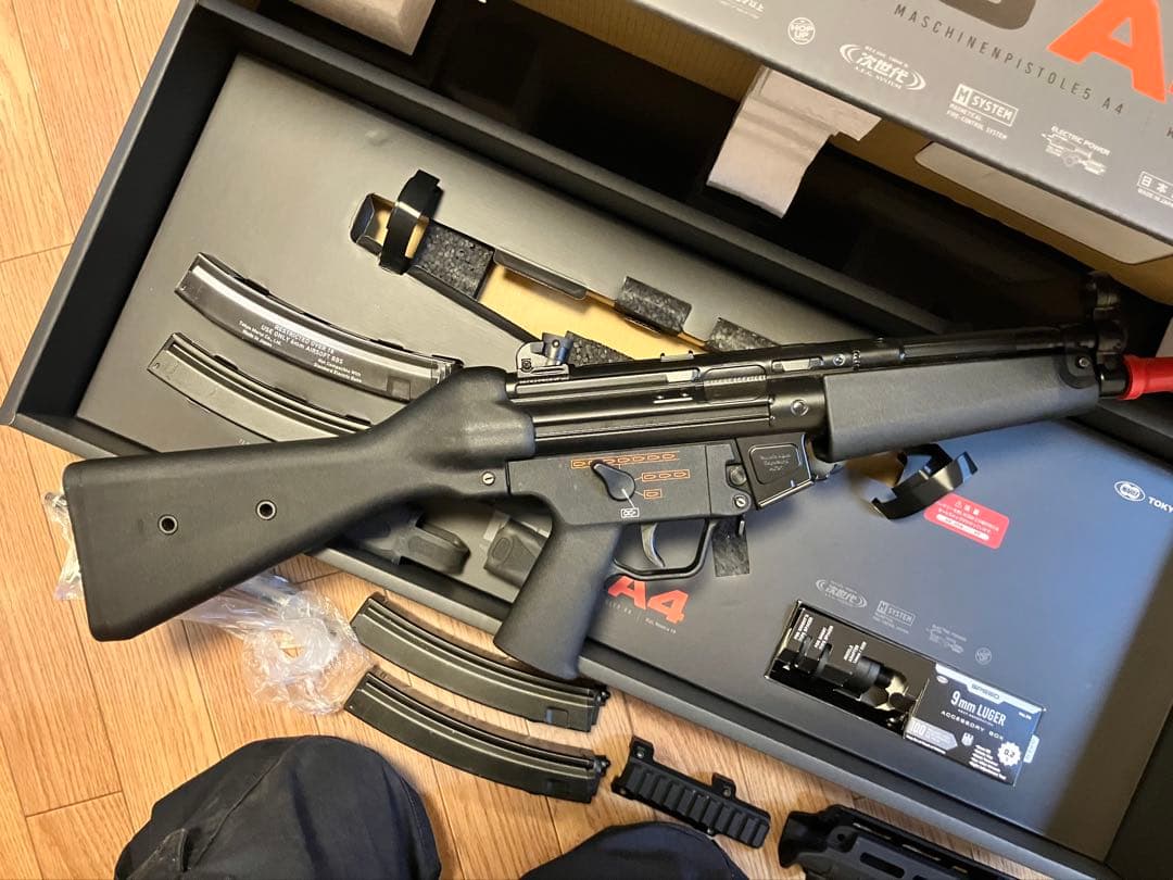 東京マルイ 次世代MP5A4 リコイルオミット オマケ多数
