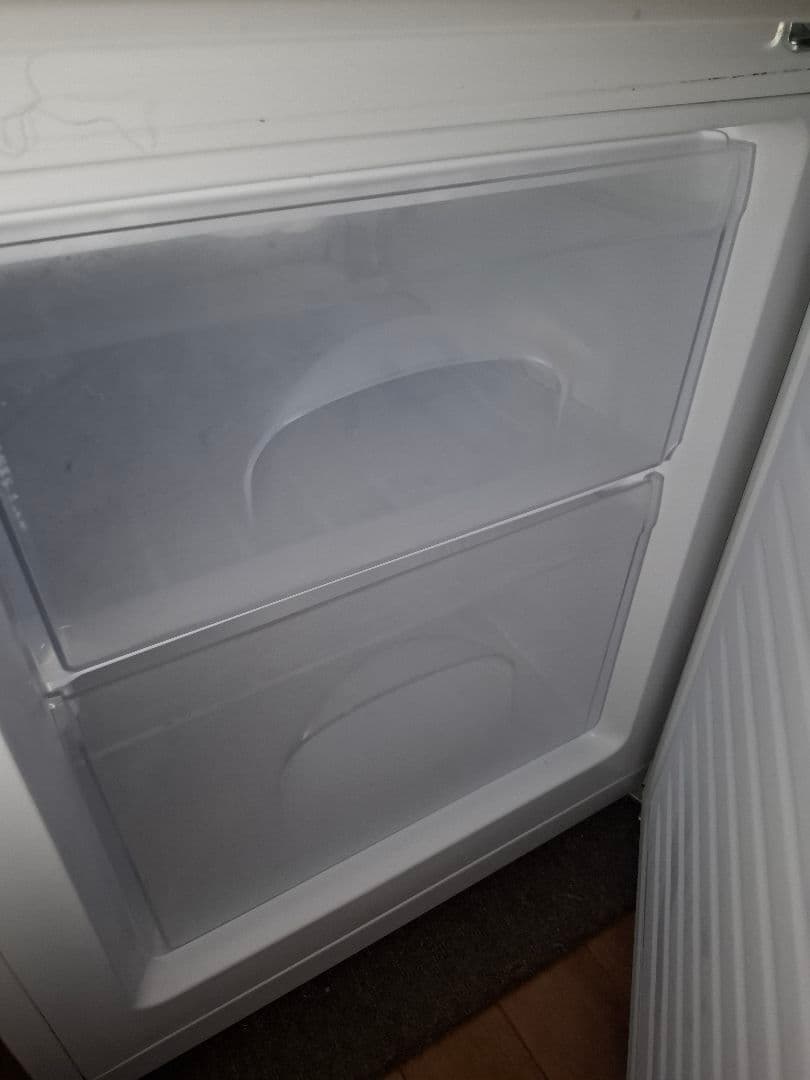 2ドア冷蔵庫 NTR-106WH 106L　送料込　16or17日で終了予定