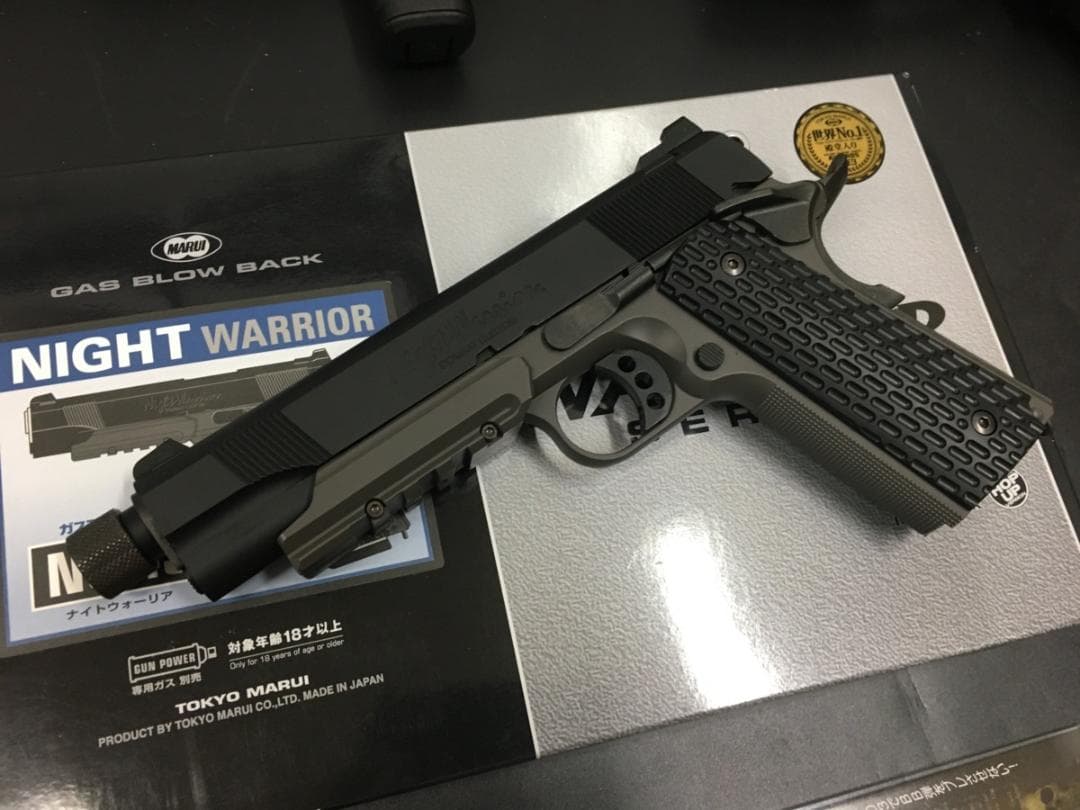 ☆東京マルイ　ナイトウォーリア コンバットカスタム改 トレーサー付　新品