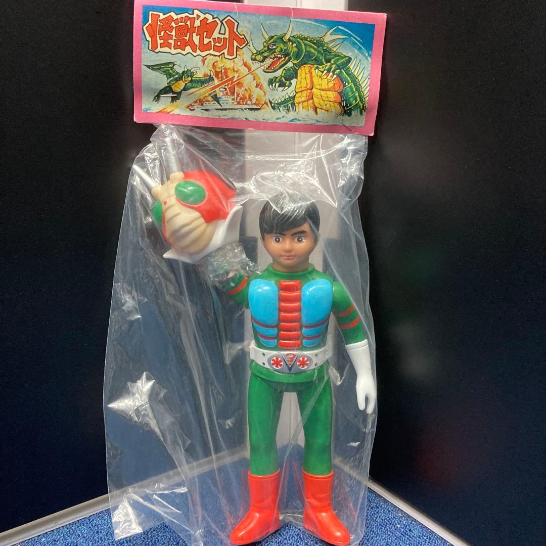 在庫最後 仮面ライダー V3 彩色 27cm ソフビ