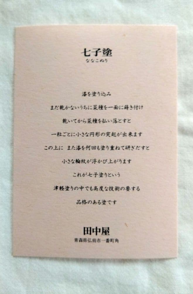 AURORA アウロラ 万年筆 津軽塗 七子塗 田中屋