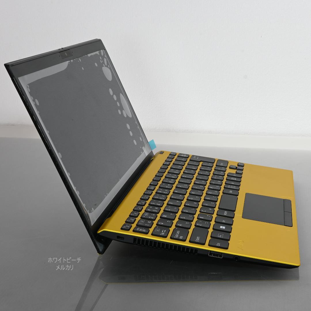 vaio pro PJ 12世代 i5 16G 12.5型 カーボン黄 新品液晶