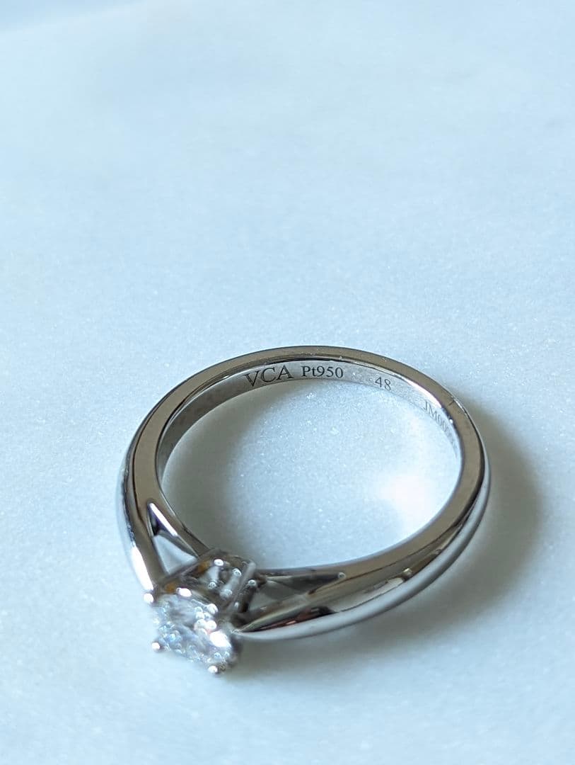 ヴァンクリーフ&アーペル ボヌール ダイヤ リング 0.30ct jp8号