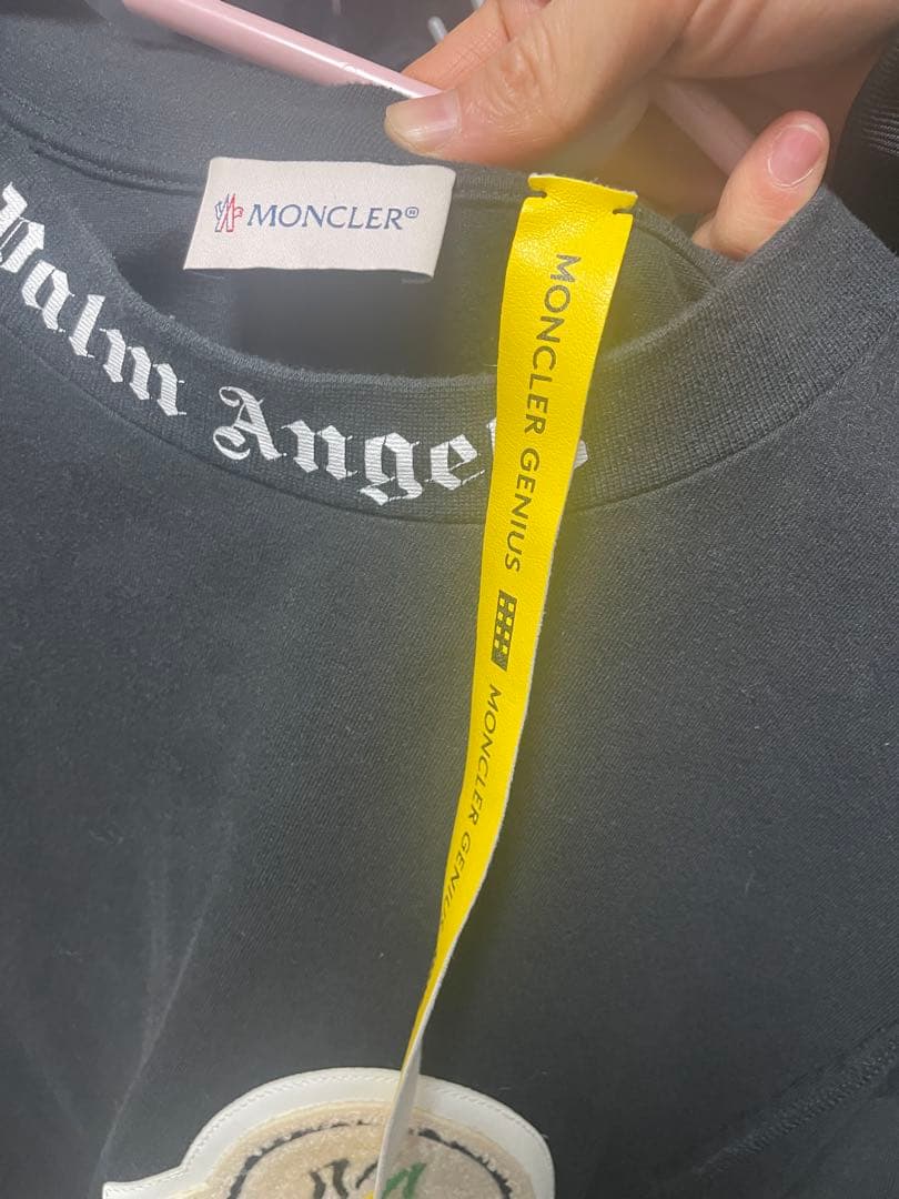 Palm Angels x Moncler Tシャツ ブラック