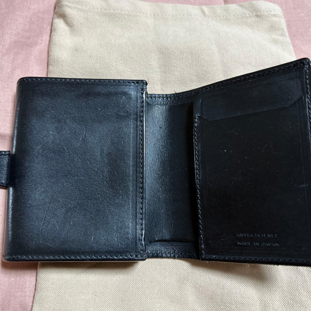 apcです　arts&science ミニウォレット