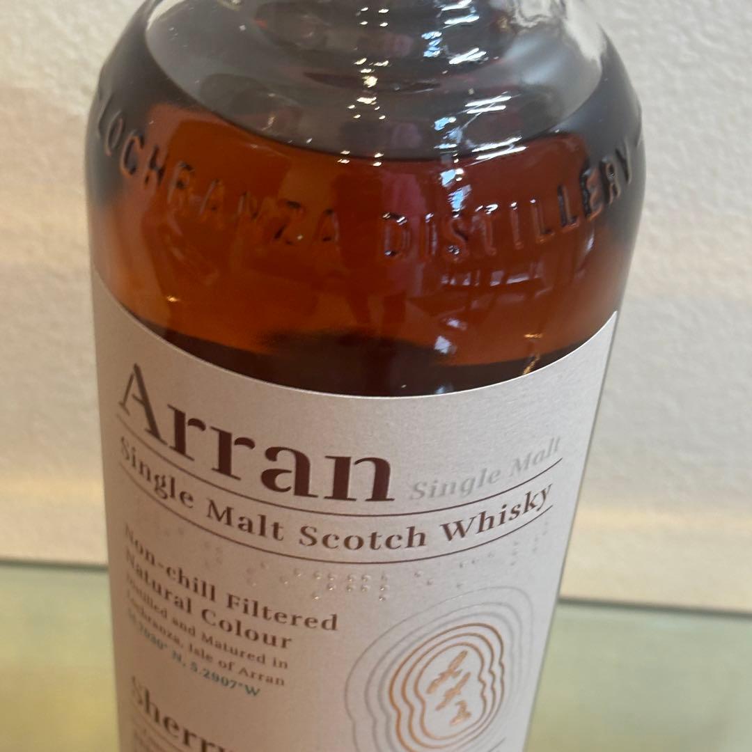 NA3239 未開栓! Arran アラン シングルモルト sherrycask