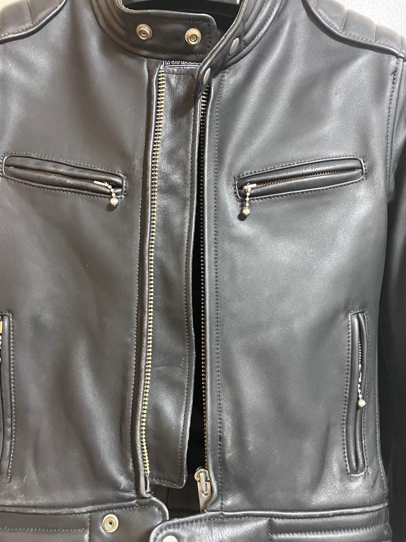 カドヤ KADOYA SR-JAC レザー シングルライダース (ORIGIN)