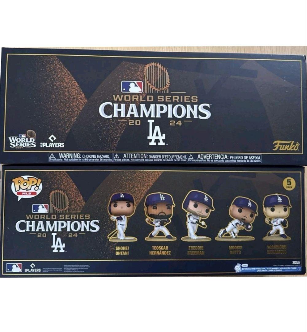 Funko 2024 ドジャースワールドシリーズチャンピオン記念フィギュアセット