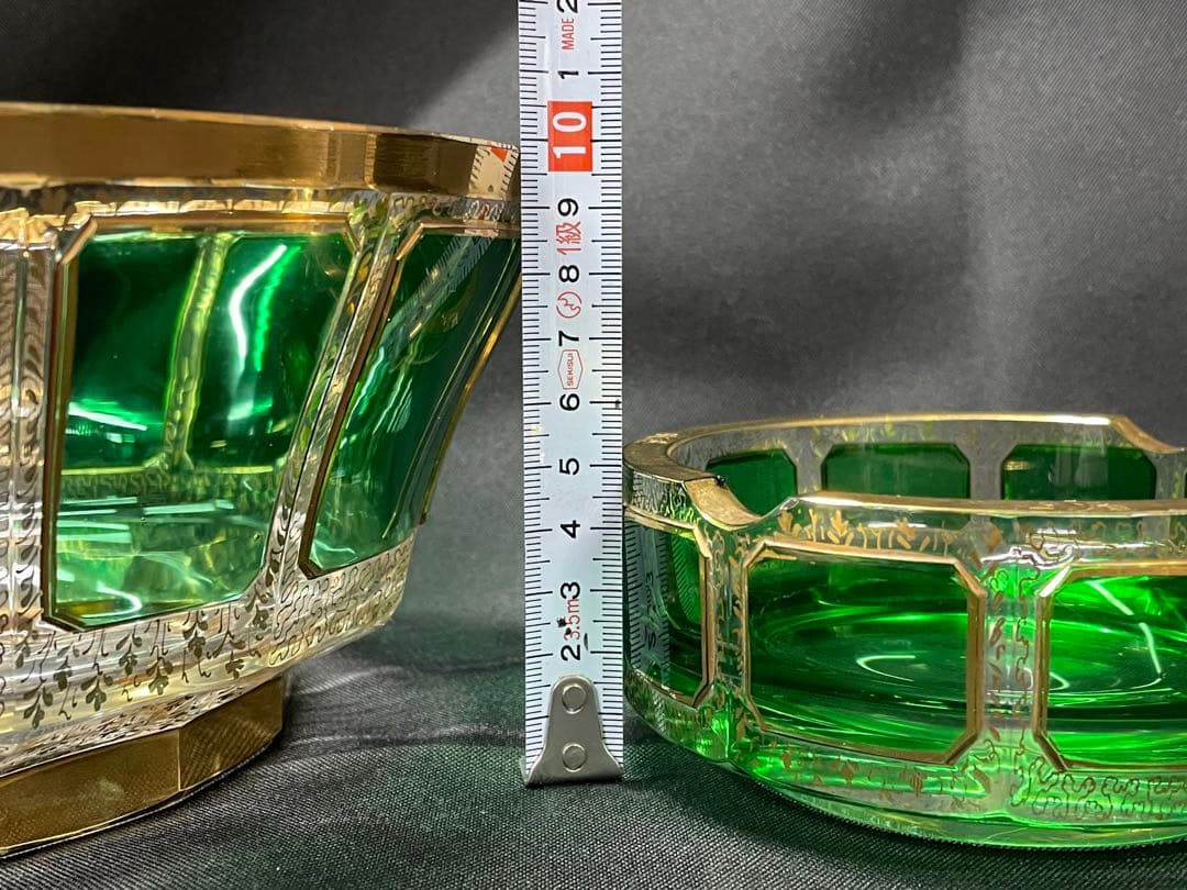 【USED】ヴェネツィアンガラス ? ベネチアンガラス ? ボウル　灰皿