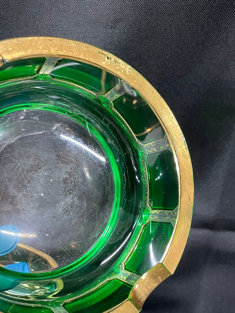 【USED】ヴェネツィアンガラス ? ベネチアンガラス ? ボウル　灰皿