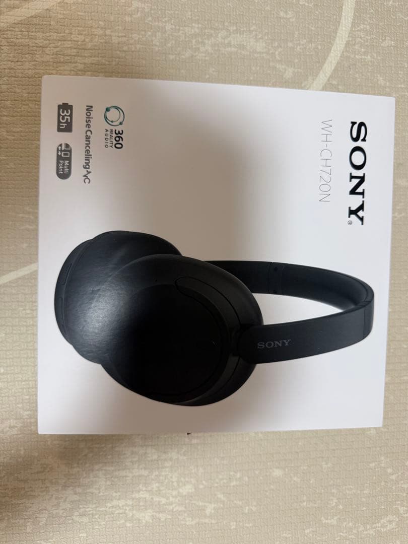 よっちゃん様 SONY WH-CH720N ブラック ワイヤレスヘッドホン