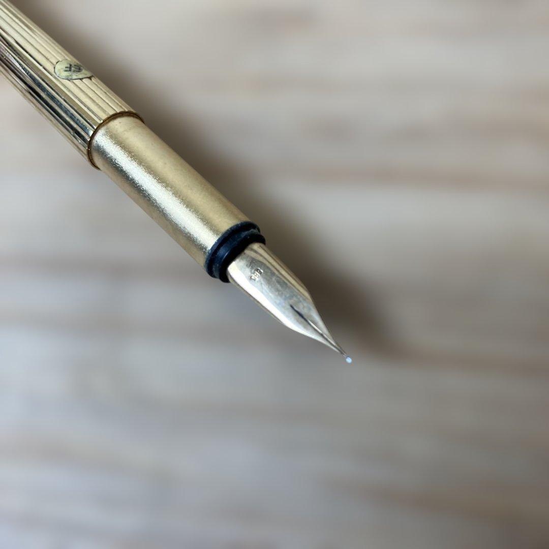 MONTBLANC noblesse 585 EF ゴールド 万年筆