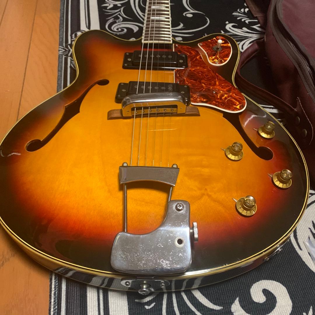 【調整済み】60's グヤトーン SG-32T フルアコ ヴィンテージ
