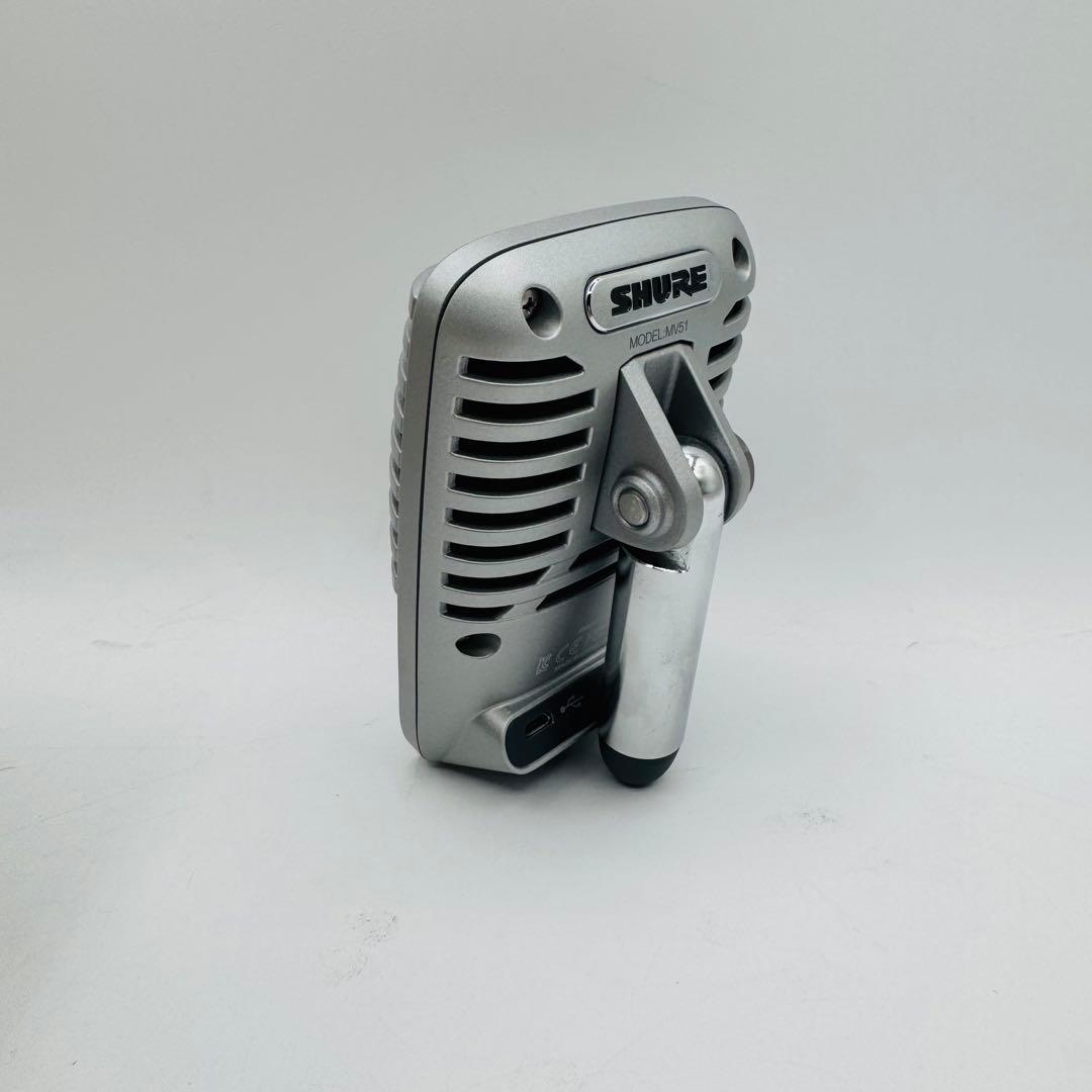 【未使用】SHURE (シュア) コンデンサーマイク MV51