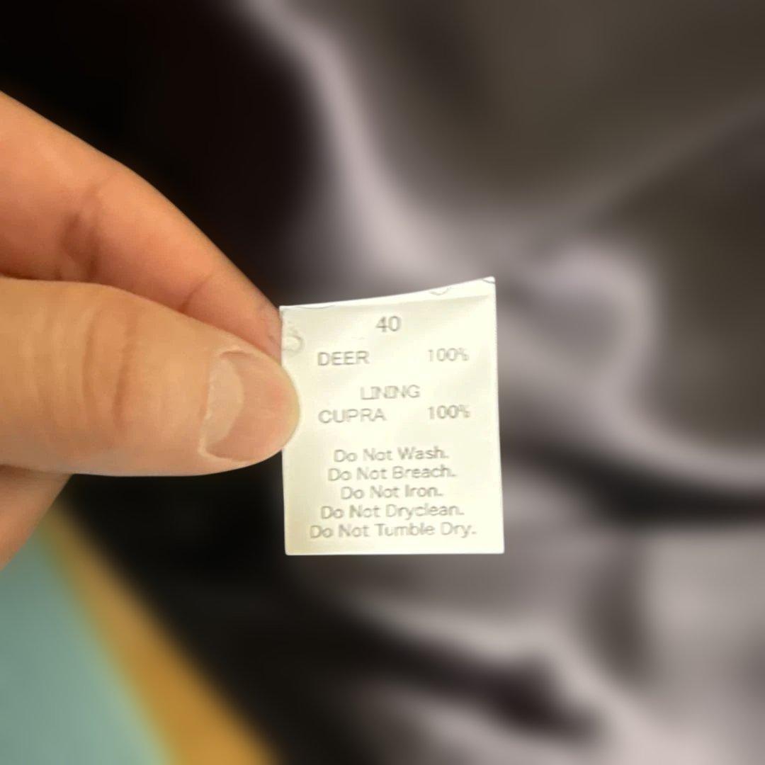 【未使用】FINE CREEK LEATHERS バド　ディアスキン　40サイズ