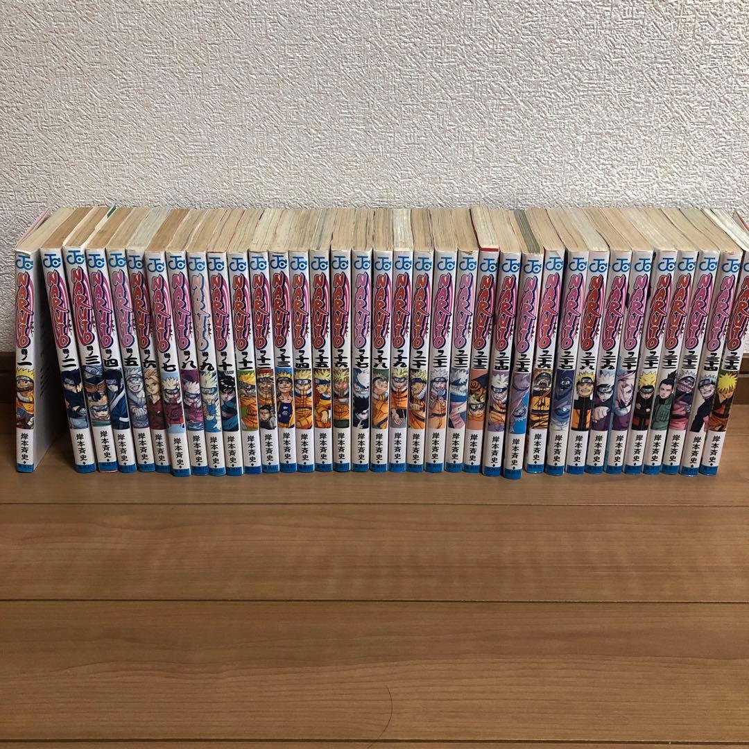ナルト72全巻+3巻　岸本斉史先生