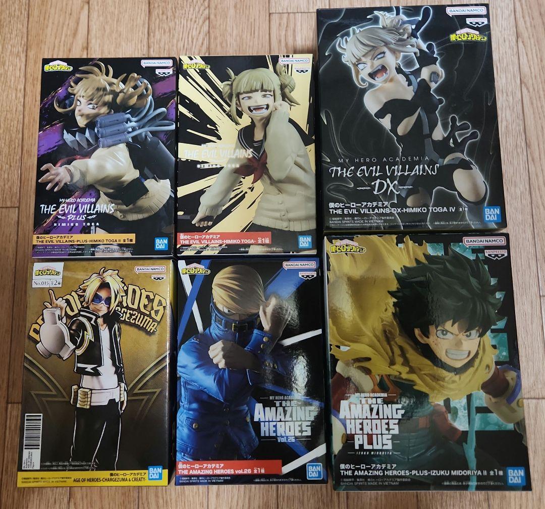 僕のヒーローアカデミア フィギュア６体セット