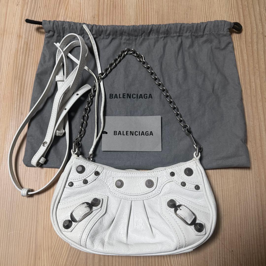 BALENCIAGA Le Cagole mini ルカゴール ミニ ホワイト