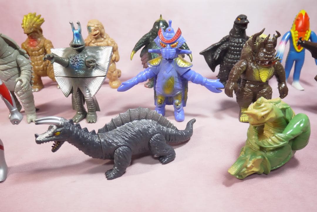 ウルトラ怪獣シリーズ　ガンダー・シーボーズほか　17体　1983　1989